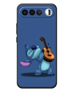 Чехол для RealMe 16 5G с картинкой «Стич с укулеле»