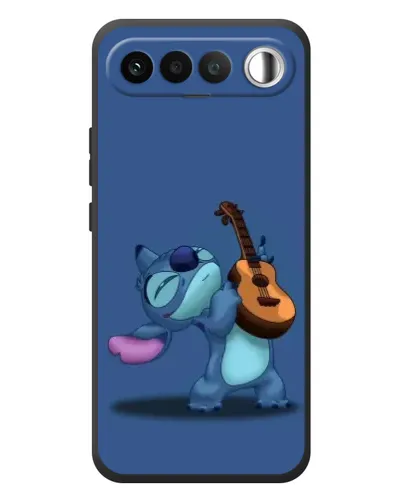 Чехол для RealMe 16 5G с картинкой «Стич с укулеле»