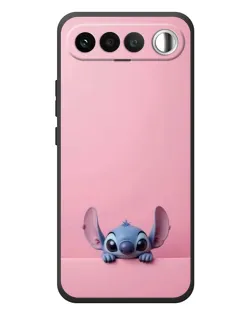 Чехол для RealMe 16 5G с картинкой «Stitch выглядывает»