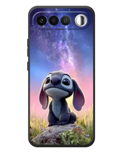 Чехол для RealMe 16 5G с картинкой «Стич на рассвете»