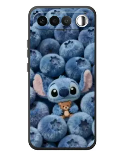 Чехол для RealMe 16 5G с картинкой «Стич и голубика»