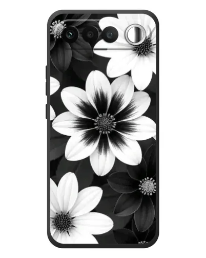 Чохол для RealMe 16 5G з картинкою «Монохромні айстри» Чохол для RealMe 16 5G з картинкою «Монохромні айстри»