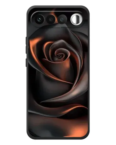 Чохол для RealMe 16 5G з картинкою «Шовкова чорна троянда» Чохол для RealMe 16 5G з картинкою «Шовкова чорна троянда»