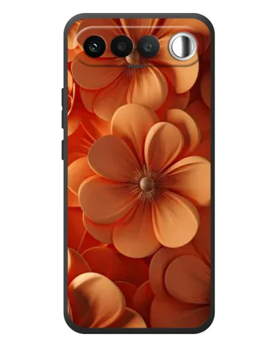 Чохол для RealMe 16 5G з картинкою «Помаранчева макро квітка» Чохол для RealMe 16 5G з картинкою «Помаранчева макро квітка»
