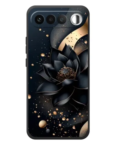 Чохол для RealMe 16 5G з картинкою «Чорний лотос» Чохол для RealMe 16 5G з картинкою «Чорний лотос»