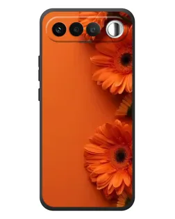 Чохол для RealMe 16 5G з картинкою «Помаранчеві гербери»