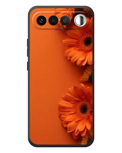 Чохол для RealMe 16 5G з картинкою «Помаранчеві гербери» Чохол для RealMe 16 5G з картинкою «Помаранчеві гербери»