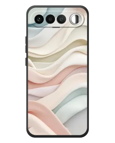 Чехол для RealMe 16 5G с картинкой «Пастельные нежные волны»