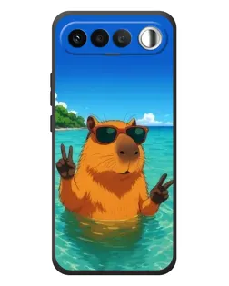 Чохол для RealMe 16 5G з картинкою «Морська капібара»