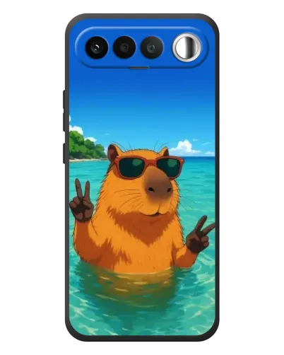 Чехол для RealMe 16 5G с картинкой «Морская капибара» Чехол для RealMe 16 5G с картинкой «Морская капибара»
