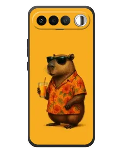 Чохол для RealMe 16 5G з картинкою «Капібара на відпочинку»