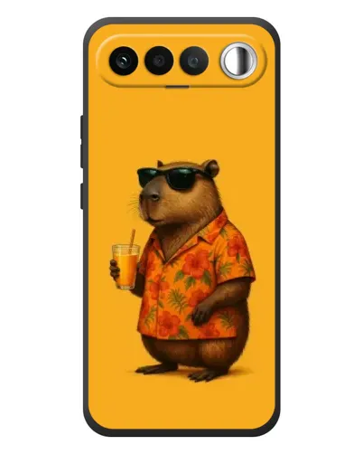 Чехол для RealMe 16 5G с картинкой «Капибара на отдыхе» Чехол для RealMe 16 5G с картинкой «Капибара на отдыхе»