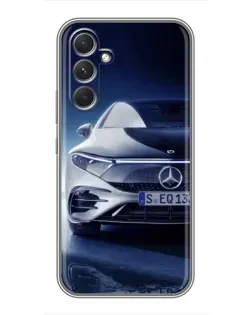 Чехол для RealMe 16x с картинкой «Mercedes EQ — будущее»
