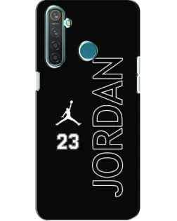 Чехол для Realme 5 Pro с картинкой «Jordan Vertical»