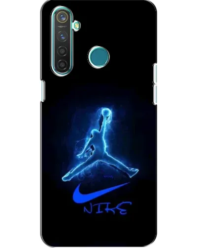 Чехол для Realme 5 Pro с картинкой «Jordan Neon Blue» Чехол для Realme 5 Pro с картинкой «Jordan Neon Blue»