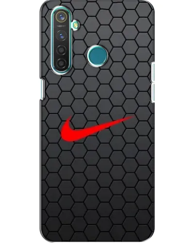 Чехол для Realme 5 Pro с картинкой «Nike — карбоновая сетка» Чехол для Realme 5 Pro с картинкой «Nike — карбоновая сетка»