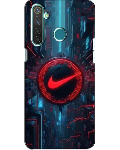 Чехол для Realme 5 Pro с картинкой «Техногенный стиль Nike» Чехол для Realme 5 Pro с картинкой «Техногенный стиль Nike»