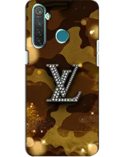 Чехол для Realme 5 Pro с картинкой «Камуфляжный Louis Vuitton»