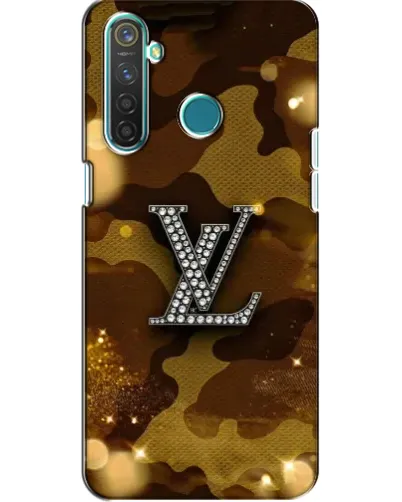 Чехол для Realme 5 Pro с картинкой «Камуфляжный Louis Vuitton»