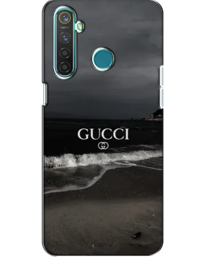 Чехол для Realme 5 Pro с картинкой «Gucci — морской прибой»