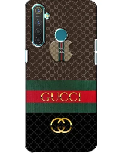 Чехол для Realme 5 Pro с картинкой «Gucci — брендированный десерт»