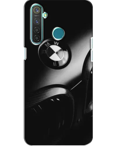 Чохол для Realme 5 Pro з картинкою «Емблема BMW — макро»