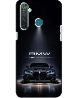 Чохол для Realme 5 Pro з картинкою «BMW крізь нічне місто» Чохол для Realme 5 Pro з картинкою «BMW крізь нічне місто»