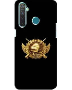 Чехол для Realme 5 Pro с картинкой «PUBG — оранжевый градиент»
