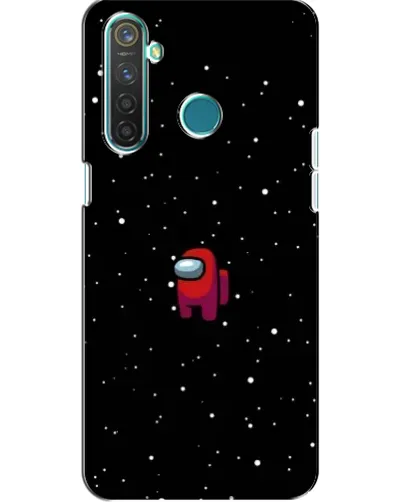 Чехол для Realme 5 Pro с картинкой «Красный Among Us» Чехол для Realme 5 Pro с картинкой «Красный Among Us»