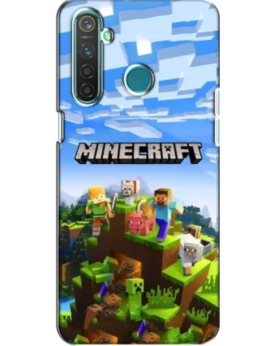Чехол для Realme 5 Pro с картинкой «Minecraft классический мир» Чехол для Realme 5 Pro с картинкой «Minecraft классический мир»