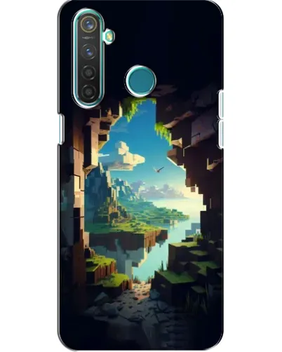 Чехол для Realme 5 Pro с картинкой «Вид из пещеры» Чехол для Realme 5 Pro с картинкой «Вид из пещеры»