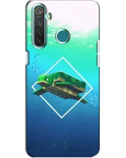 Чохол для Realme 5 Pro з картинкою «Черепаха Minecraft» Чохол для Realme 5 Pro з картинкою «Черепаха Minecraft»