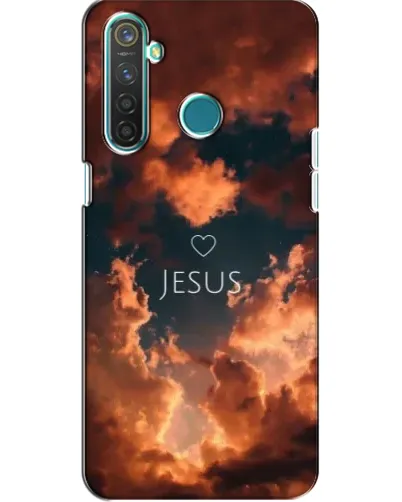 Чохол для Realme 5 Pro з картинкою «Сяйво Імені Jesus»