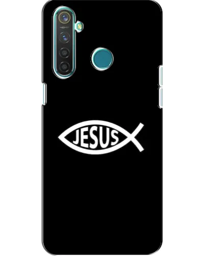 Чохол для Realme 5 Pro з картинкою «Класичний Jesus»