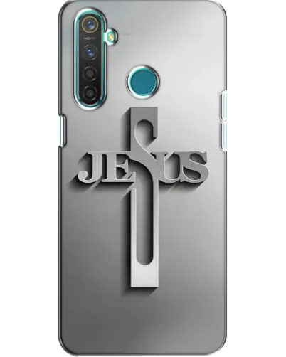 Чохол для Realme 5 Pro з картинкою «Металевий хрест Jesus» Чохол для Realme 5 Pro з картинкою «Металевий хрест Jesus»