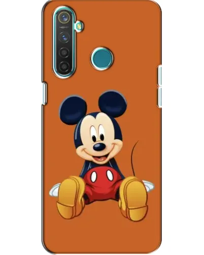 Чехол для Realme 5 Pro с картинкой «Микки отдыхает»