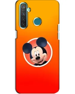 Чехол для Realme 5 Pro с картинкой «Mickey в круге»