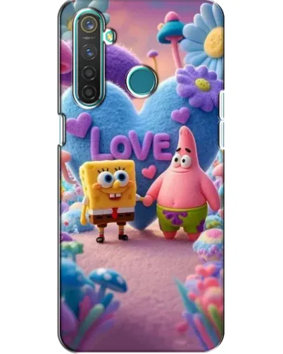 Чехол для Realme 5 Pro с картинкой «Губка Боб Патрик» Чехол для Realme 5 Pro с картинкой «Губка Боб Патрик»
