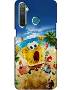 Чехол для Realme 5 Pro с картинкой «Развлечения на пляже»
