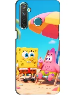 Чехол для Realme 5 Pro с картинкой «Отдых на пляже»