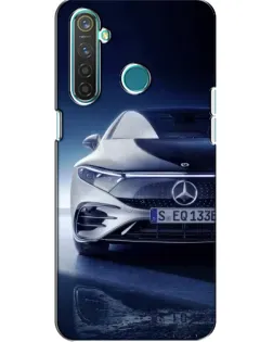 Чехол для Realme 5 Pro с картинкой «Mercedes EQ — будущее»