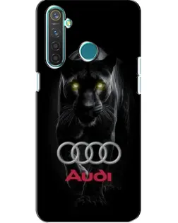 Чехол для Realme 5 Pro с картинкой «Пантера и Audi»