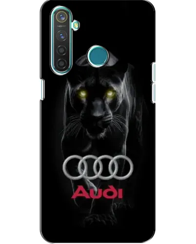 Чехол для Realme 5 Pro с картинкой «Пантера и Audi»