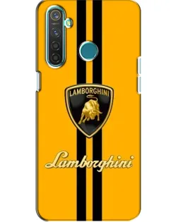 Чехол для Realme 5 Pro с картинкой «Lamborghini Stripe желтый» Чехол для Realme 5 Pro с картинкой «Lamborghini Stripe желтый»
