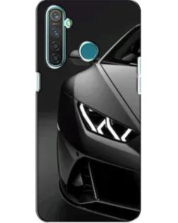 Чохол для Realme 5 Pro з картинкою «Lamborghini фари деталізація»