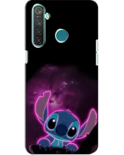 Чехол для Realme 5 Pro с картинкой «Неоновый Stitch»