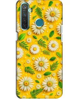 Чехол для Realme 5 Pro с картинкой «Ромашковое солнце»