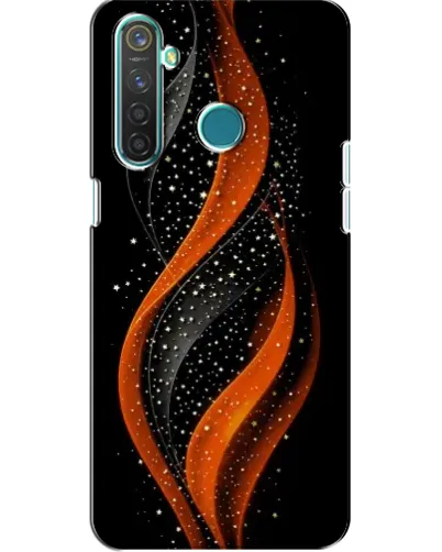 Чохол для Realme 5 Pro з картинкою «Вогняна зоряна хвиля»