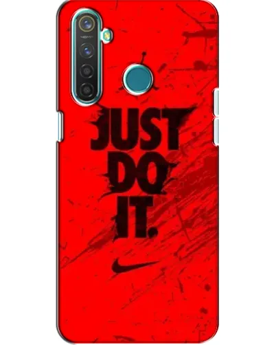 Чехол для Realme 5 с картинкой «Nike Just Do It»