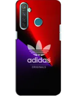 Чохол для Realme 5 з картинкою «Adidas Red Neon»